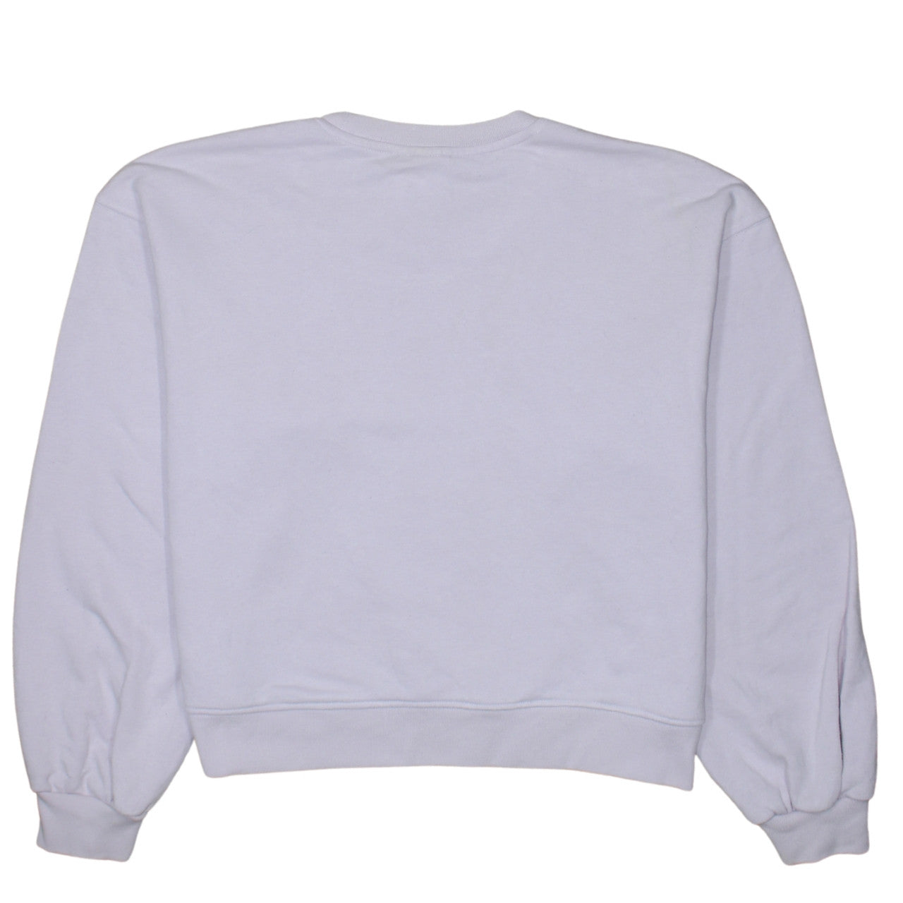 Adidas Women's Lilac Trefoil Sweatshirt Size 6 Crew Neck Pullover