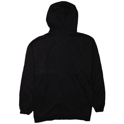 Adidas Women Black Pullover Hoodie Medium 12-14 Hooded Sportswear