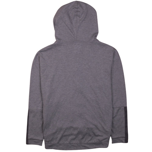 Reebok Women's Grey Full Zip Hoodie Medium Lightweight Sportswear