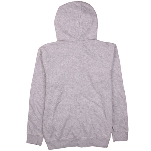 Nautica Boys Grey Full Zip Hoodie Size 14/16 Large Cotton Blend Hooded Sweatshirt