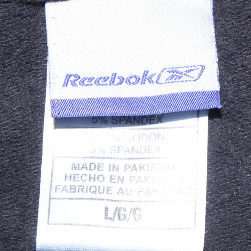 Reebok Mens Brown Pullover Hoodie L Sports Graphic Football