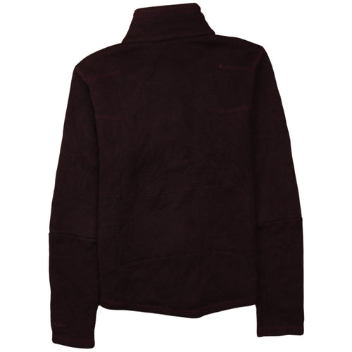 Columbia Womens Purple Fleece Full Zip Jacket M
