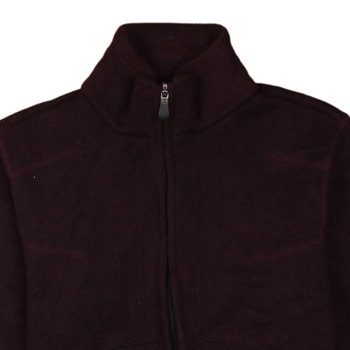 Columbia Womens Purple Fleece Full Zip Jacket M