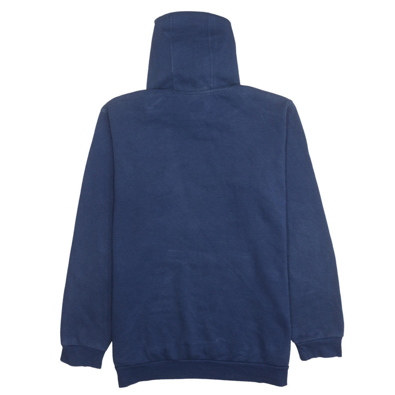 Adidas Men's Blue Pullover Hoodie L Graphic Logo Fleece Sweatshirt