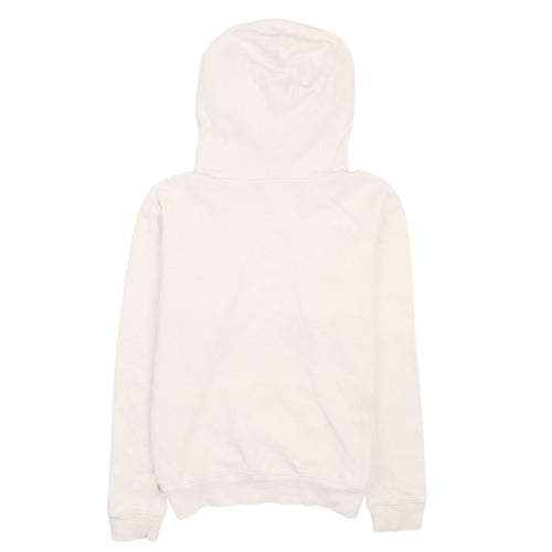 Champion Men's White XL Pullover Hoodie with Logo Embroidery