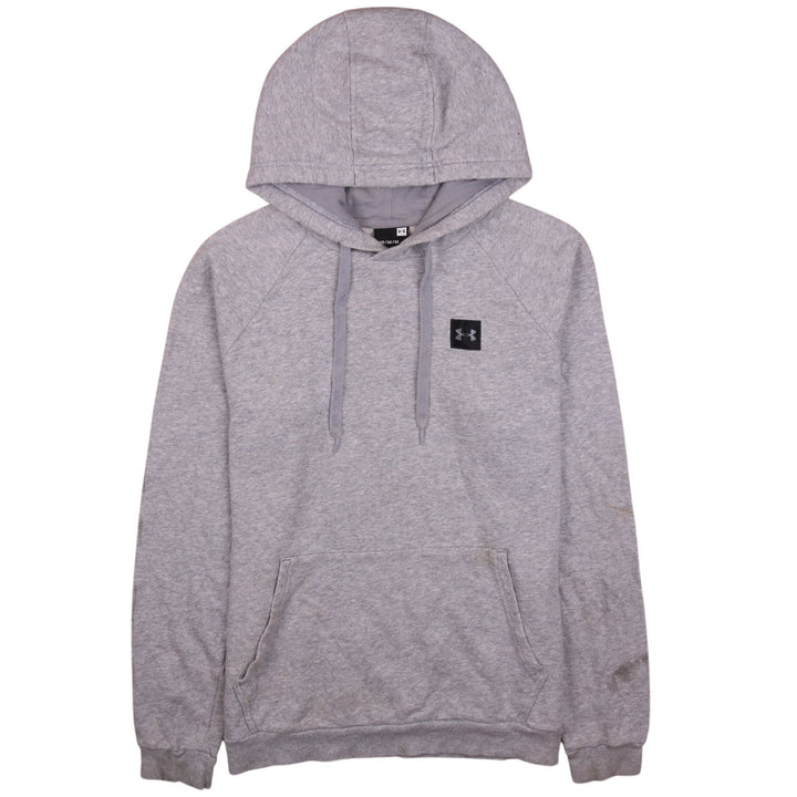 Under Armour Men's Grey Pullover Hoodie M Regular Fit Fleece
