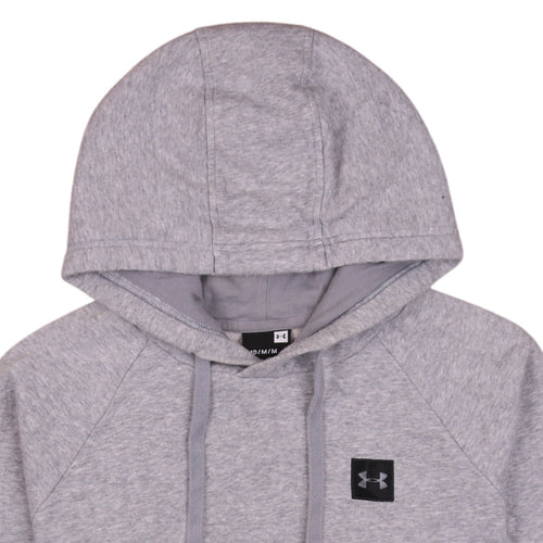 Under Armour Men's Grey Pullover Hoodie M Regular Fit Fleece