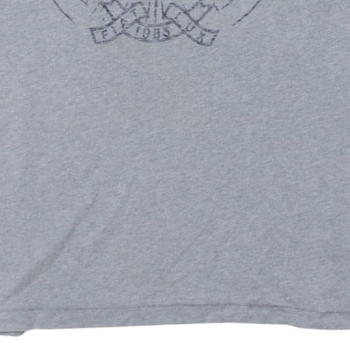 Tommy Hilfiger Men's Grey New York Varsity Graphic T-Shirt M