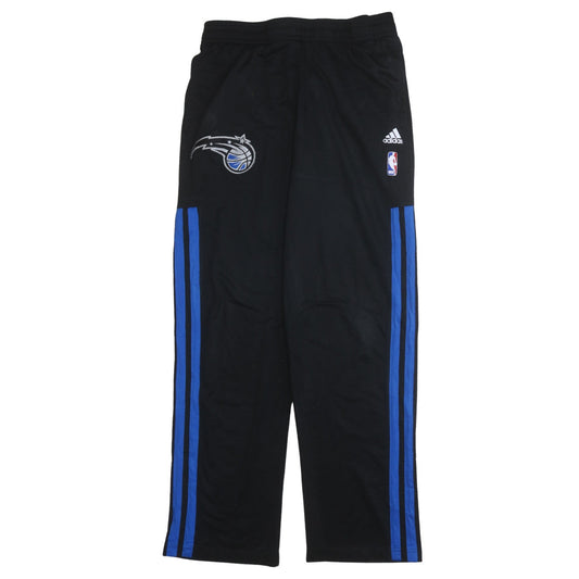 Adidas Men's Black NBA Sweatpants L Straight Leg Trousers