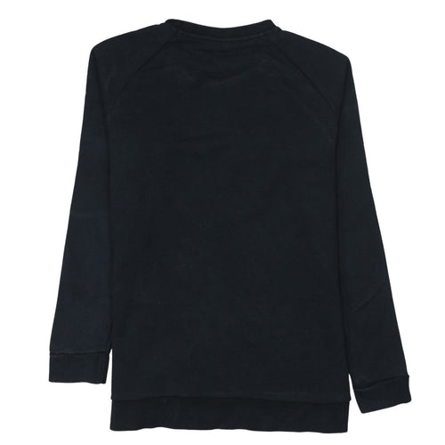 Adidas Men's Black Pullover Crew Neck Sweatshirt M Regular Fit