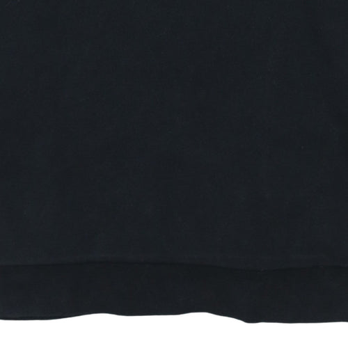 Adidas Men's Black Pullover Crew Neck Sweatshirt M Regular Fit
