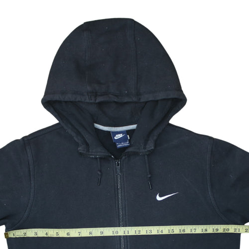 Nike Men's Black Full Zip Hoodie M Fleece Sportswear