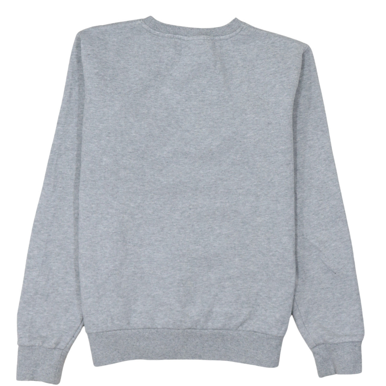 Ellesse Women Grey Cotton Blend Pullover Sweatshirt UK 6
