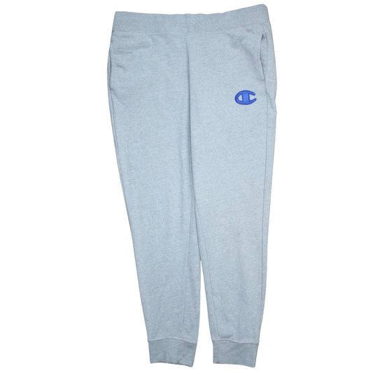 Champion Men’s Grey Jogger Trousers XL Cotton Blend Comfortable Fit