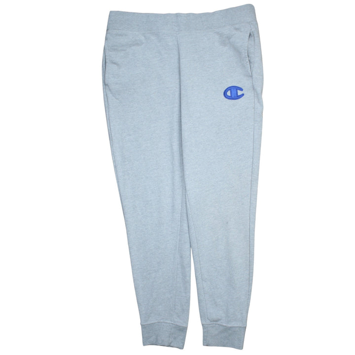Champion Men’s Grey Jogger Trousers XL Cotton Blend Comfortable Fit
