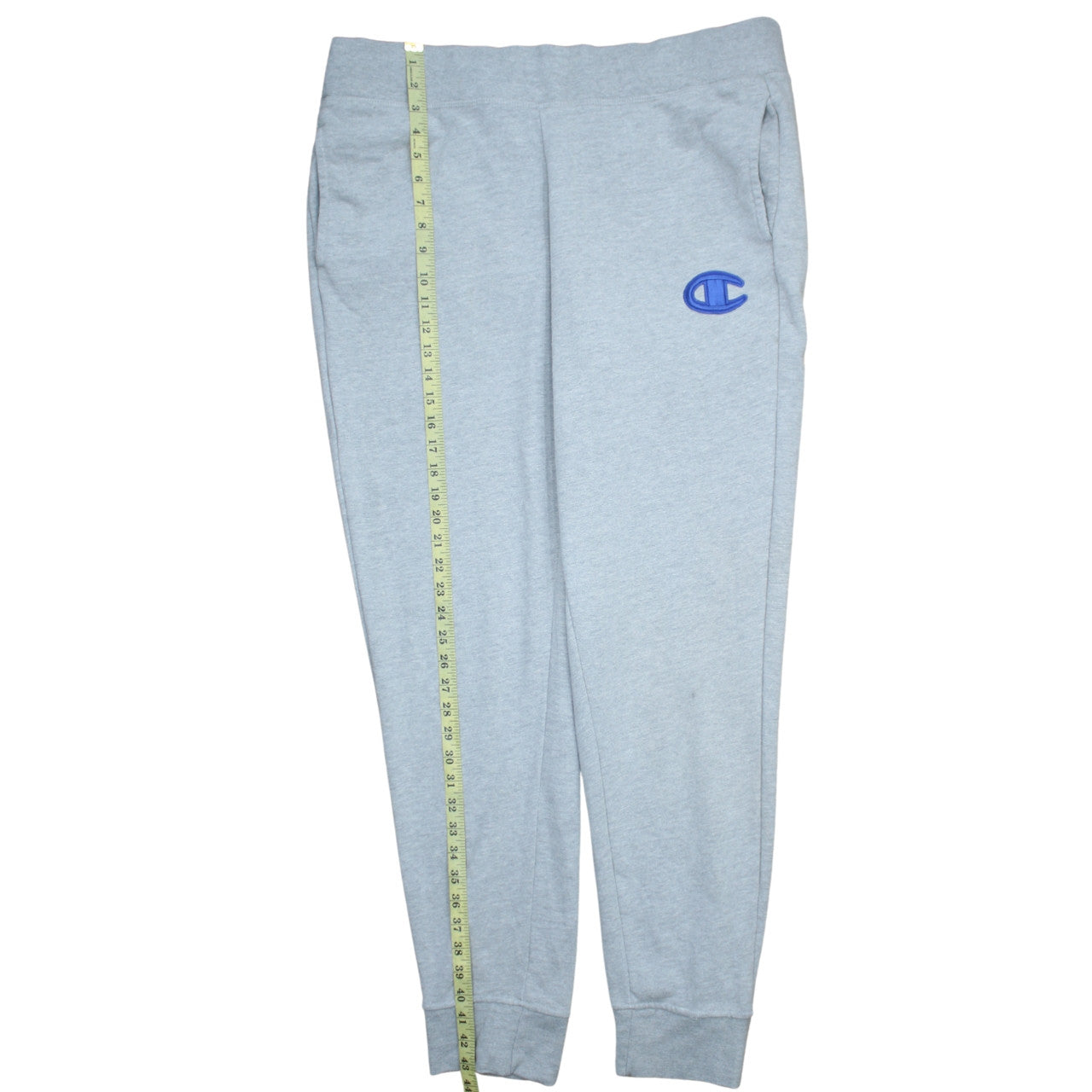 Champion Men’s Grey Jogger Trousers XL Cotton Blend Comfortable Fit