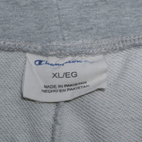 Champion Men’s Grey Jogger Trousers XL Cotton Blend Comfortable Fit
