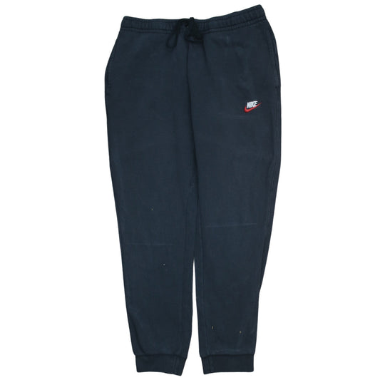 Nike Men's Black Jogger Sweatpants L Cotton Blend Comfort Fit