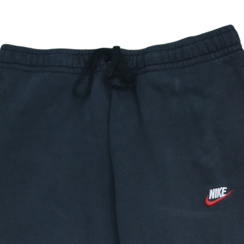Nike Men's Black Jogger Sweatpants L Cotton Blend Comfort Fit