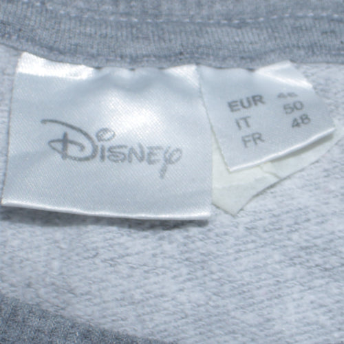 Disney Women Grey Mickey Mouse Pullover Sweatshirt UK 22