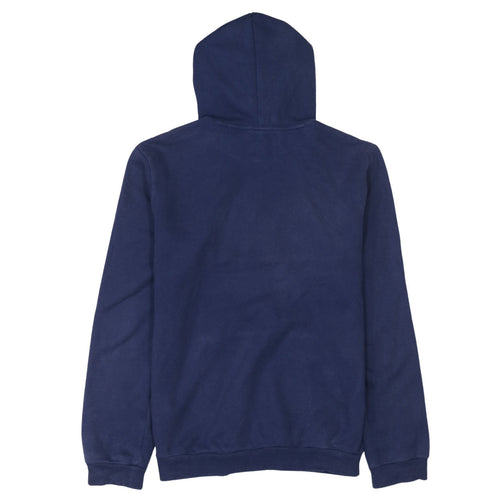 Puma Boys Navy Blue Pullover Hoodie 15-16 Years Cotton Blend Logo Sweatshirt