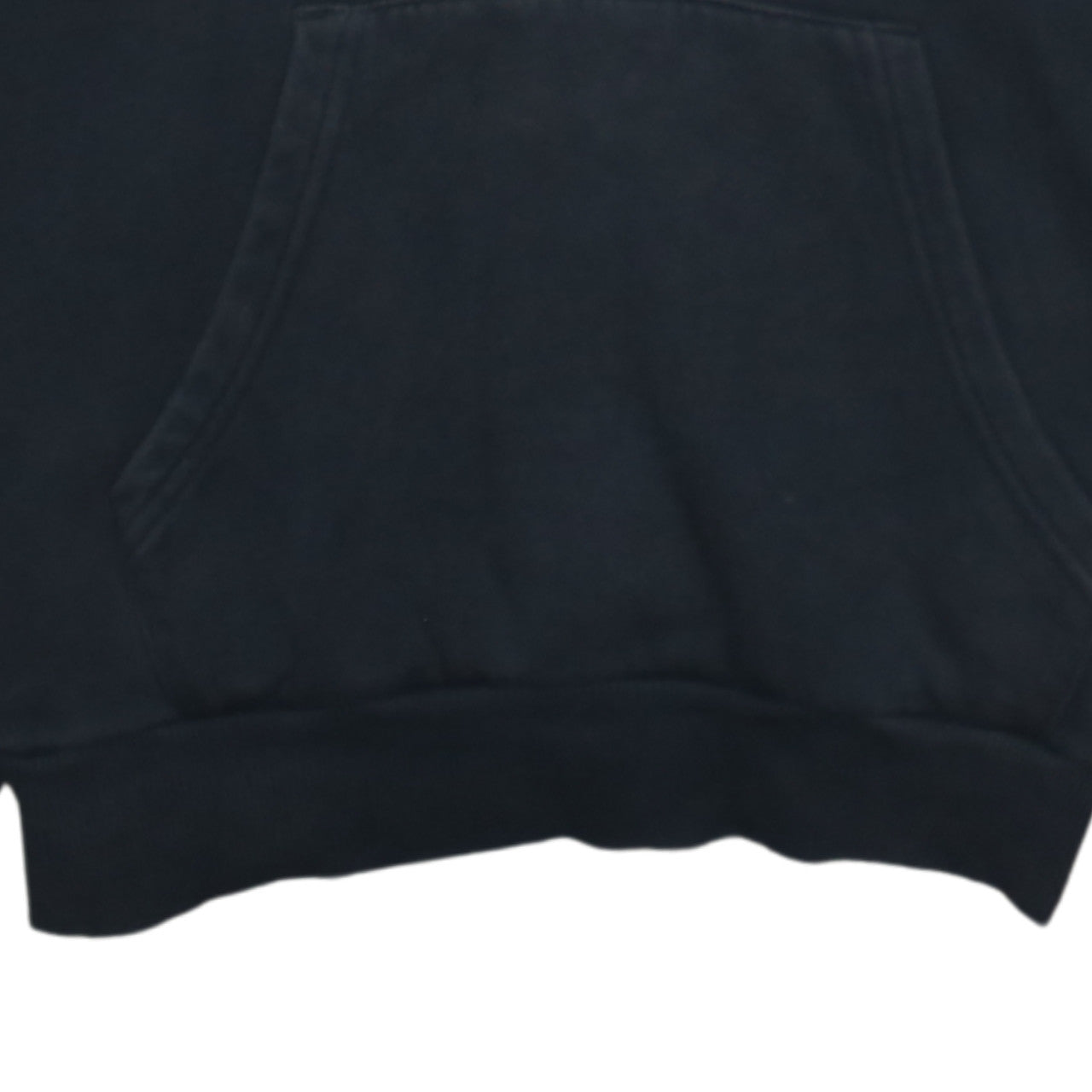 Adidas Womens Black Pullover Hoodie Size 12 Logo Print Sweatshirt