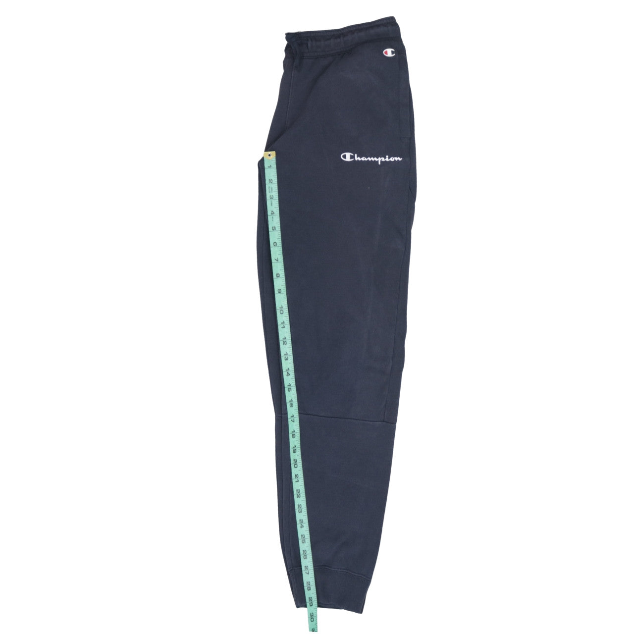 Champion Men's Black Jogger Sweatpants Small Fleece Tapered Fit