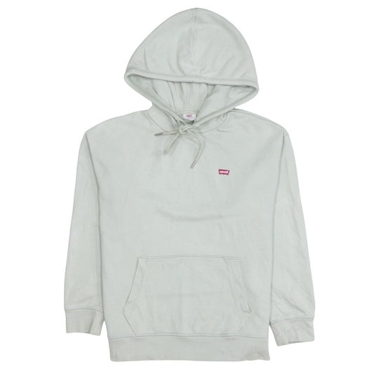 Levi's Men's Beige Pullover Hoodie Small Embroidered Logo
