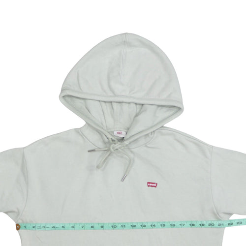 Levi's Men's Beige Pullover Hoodie Small Embroidered Logo