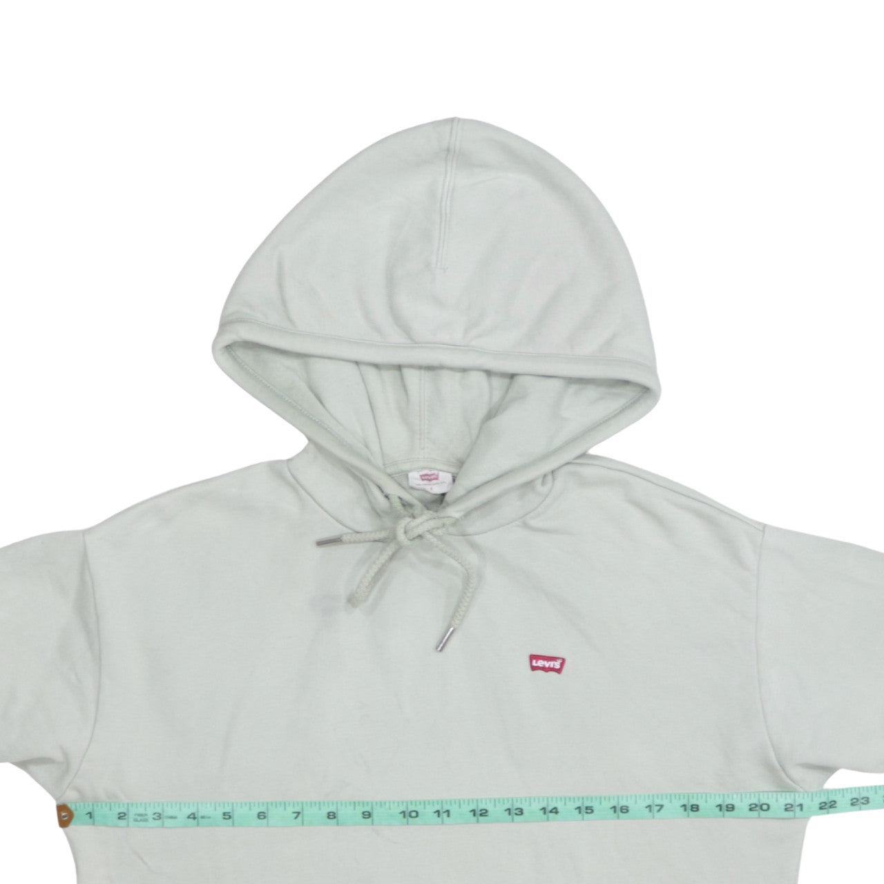 Levi's Men's Beige Pullover Hoodie Small Embroidered Logo