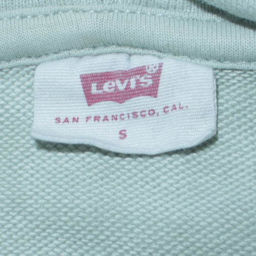 Levi's Men's Beige Pullover Hoodie Small Embroidered Logo