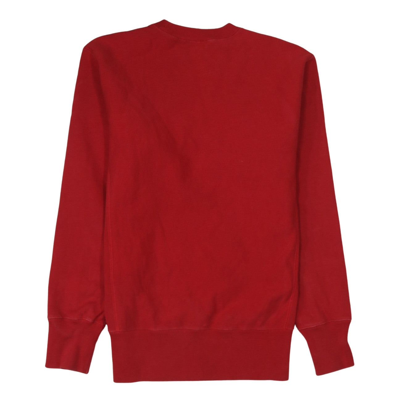 Champion Men's Red Reverse Weave Crew Neck Pullover Sweatshirt M