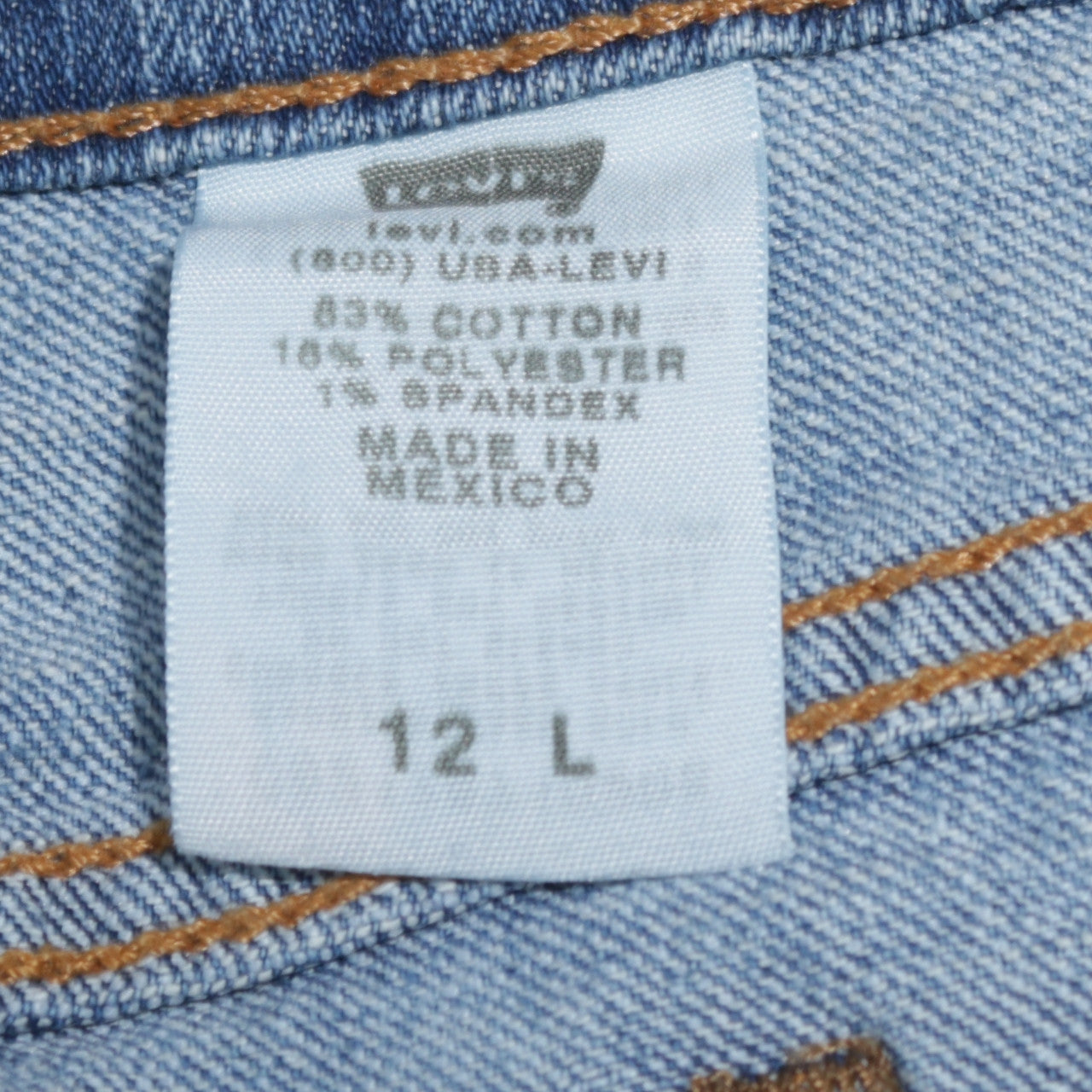 Levi's Women's Blue Bootcut 515 Stretch Denim Jeans Size 12