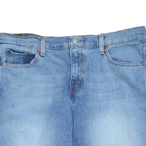 Levi's Women's Blue Bootcut 515 Stretch Denim Jeans Size 12