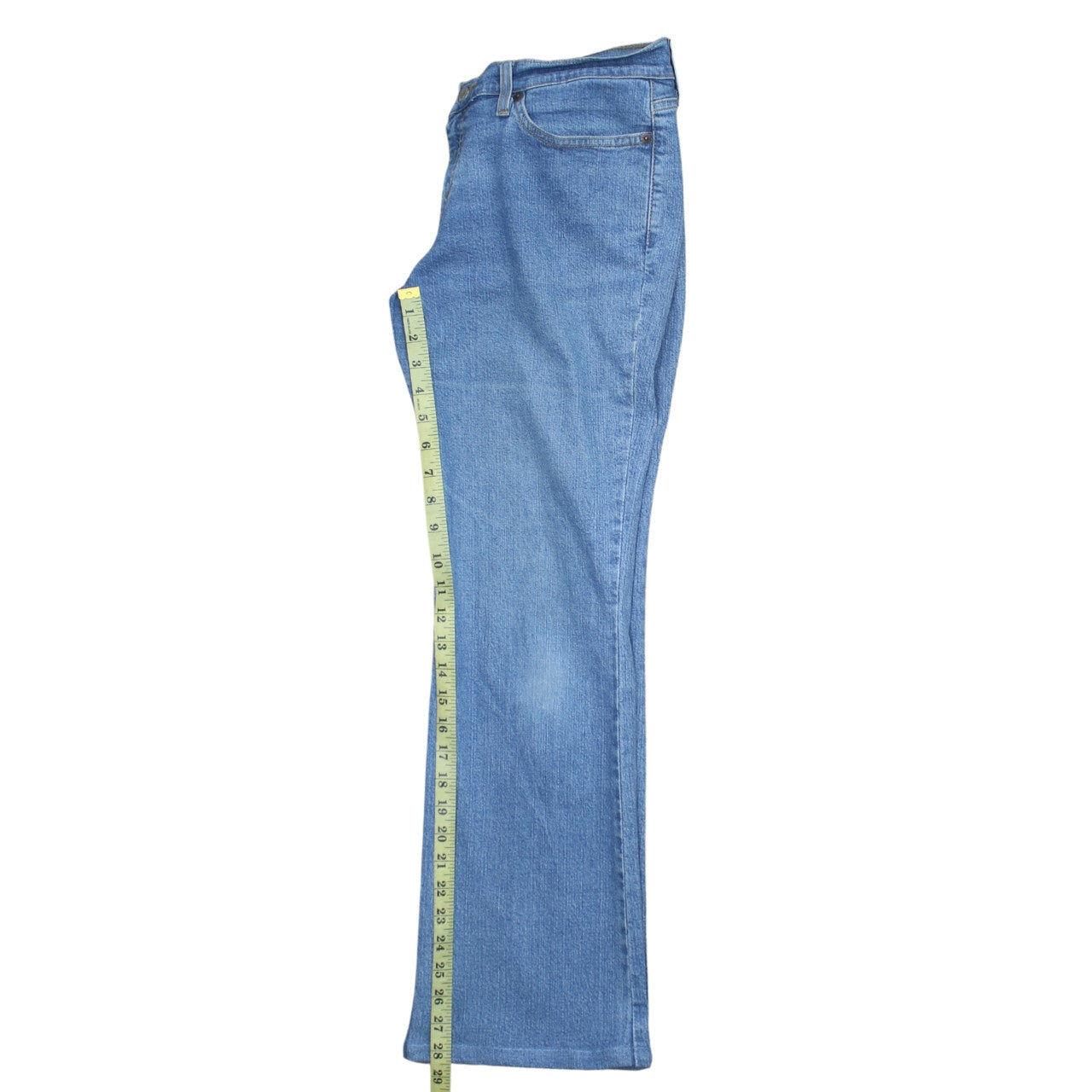 Levi's Women's Blue 518 Bootcut Low Rise Denim Jeans Size 7