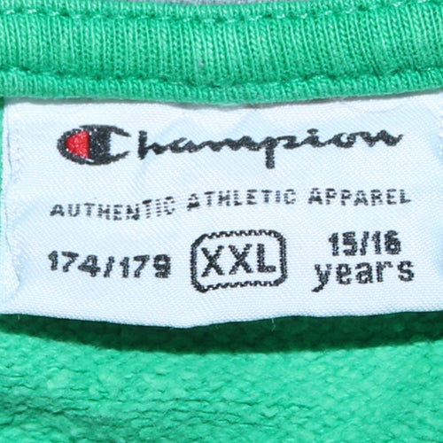 Champion Boys Green Boston Celtics Pullover Hoodie 15-16 Years XXL