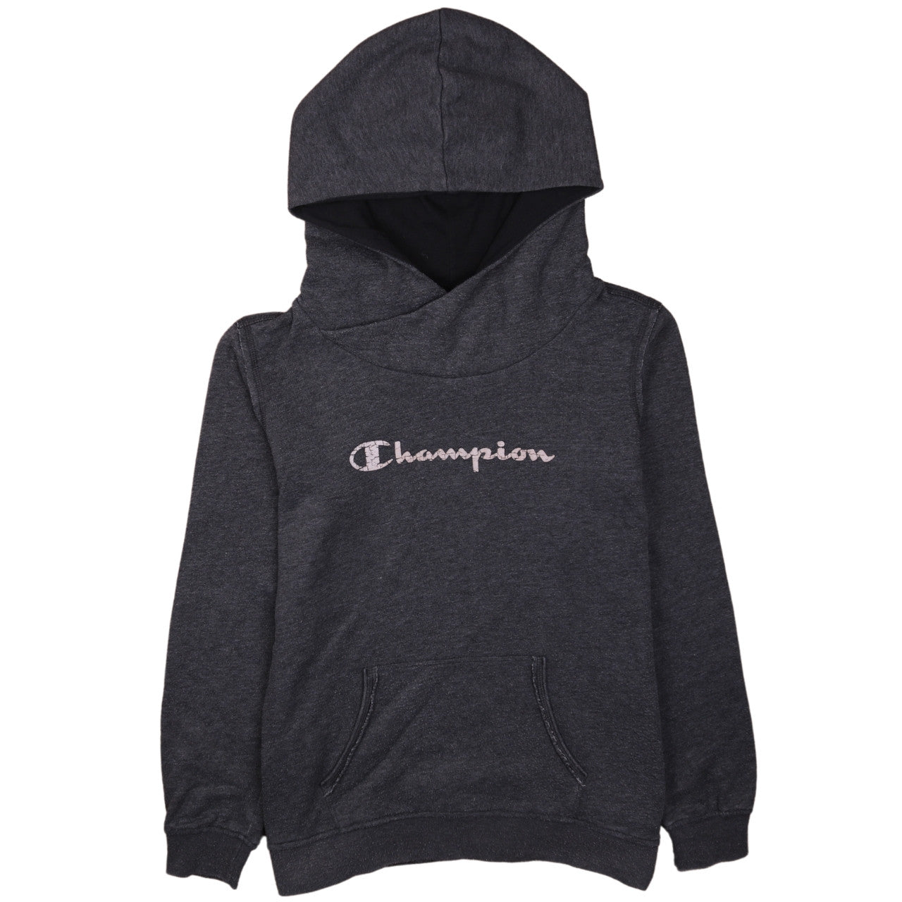 Champion Men's Grey Heritage Fit Pullover Hoodie Size L
