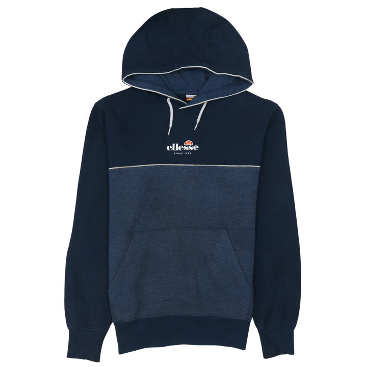 Ellesse Mens Blue Pullover Hoodie Medium Logo Sportswear