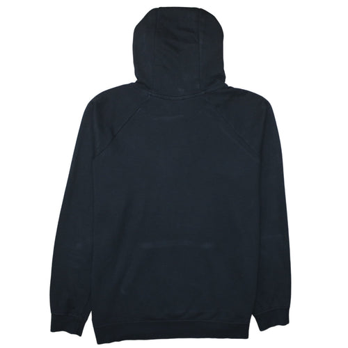 Nike Womens Black XL Pullover Hoodie with Logo Print