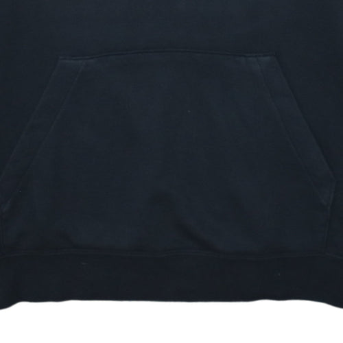 Nike Womens Black XL Pullover Hoodie with Logo Print