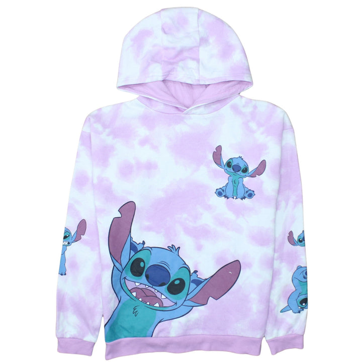 Disney Primark Girls Multicoloured Stitch Pullover Hoodie 12-13 Years