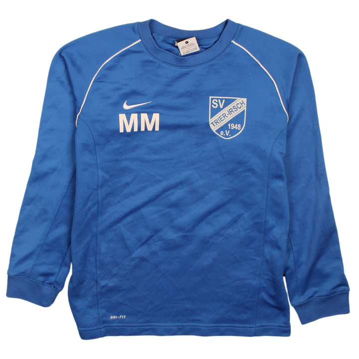 Nike Boys Blue Dri-Fit Football Pullover Sweatshirt 12-13 Years
