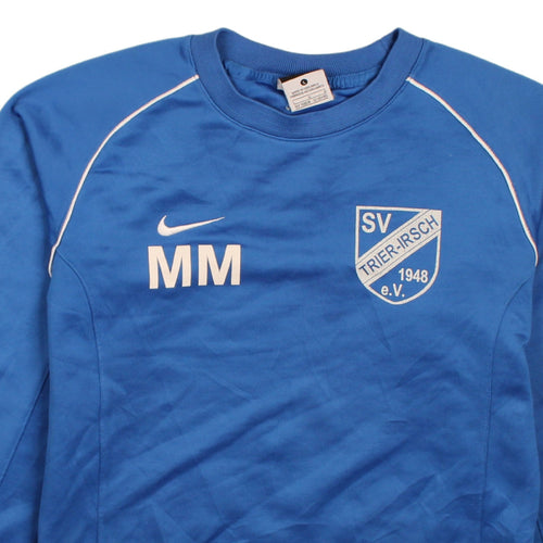 Nike Boys Blue Dri-Fit Football Pullover Sweatshirt 12-13 Years