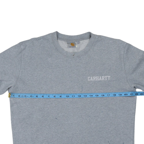 Carhartt Men's Grey M Pullover Crew Neck Sweatshirt