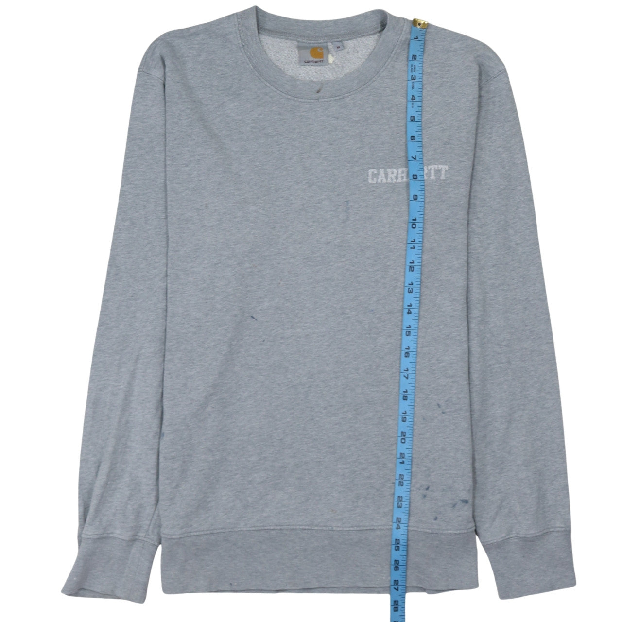 Carhartt Men's Grey M Pullover Crew Neck Sweatshirt