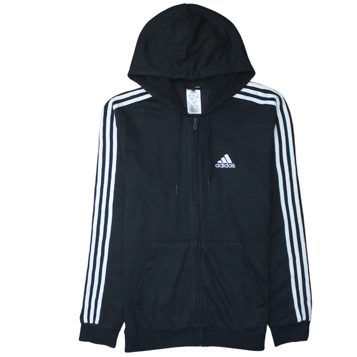 adidas Men's Black Full Zip Hoodie Size M Sportswear