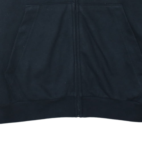 adidas Men's Black Full Zip Hoodie Size M Sportswear