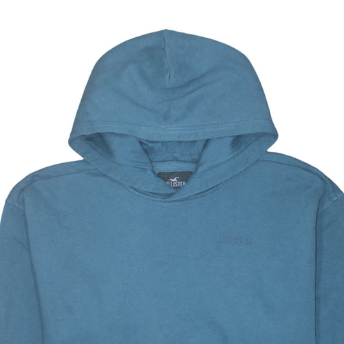 Hollister Men’s Blue Relaxed Fit Pullover Hoodie XL
