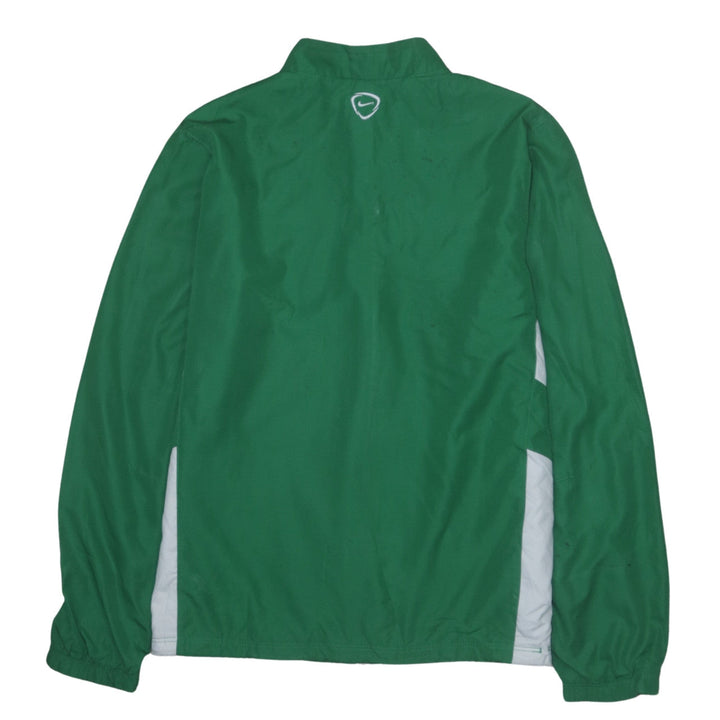Nike Boys Green Dri-FIT XL Track Jacket Lightweight Full Zip Sports Top