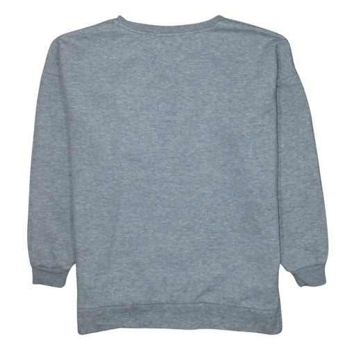 Disney Primark Women's Grey Mickey Mouse Pullover Sweatshirt Size S 10/12